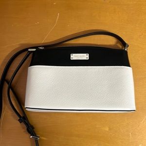 Kate Spade black and white crossbody